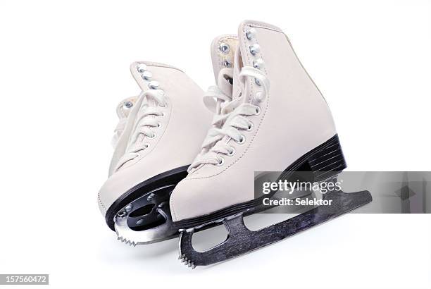 figure skates - hockey skate stock pictures, royalty-free photos & images