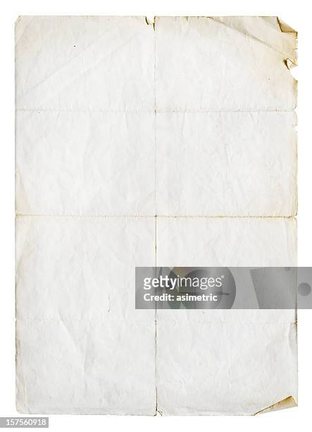 old paper background - bent stock pictures, royalty-free photos & images