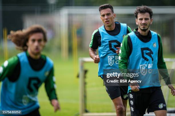 Stipe Radic of Fortuna Sittard during a Training Session of Fortuna Sittard on August 3, 2023 in Buchten, Netherlands.