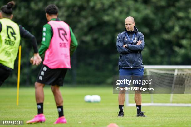 Coach Danny Buijs of Fortuna Sittard during a Training Session of Fortuna Sittard on August 3, 2023 in Buchten, Netherlands.