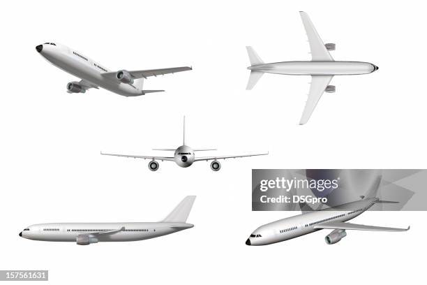 airplane - kist stockfoto's en -beelden