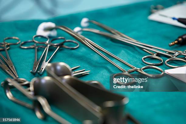 surgical equipment - surgical pin stock pictures, royalty-free photos & images