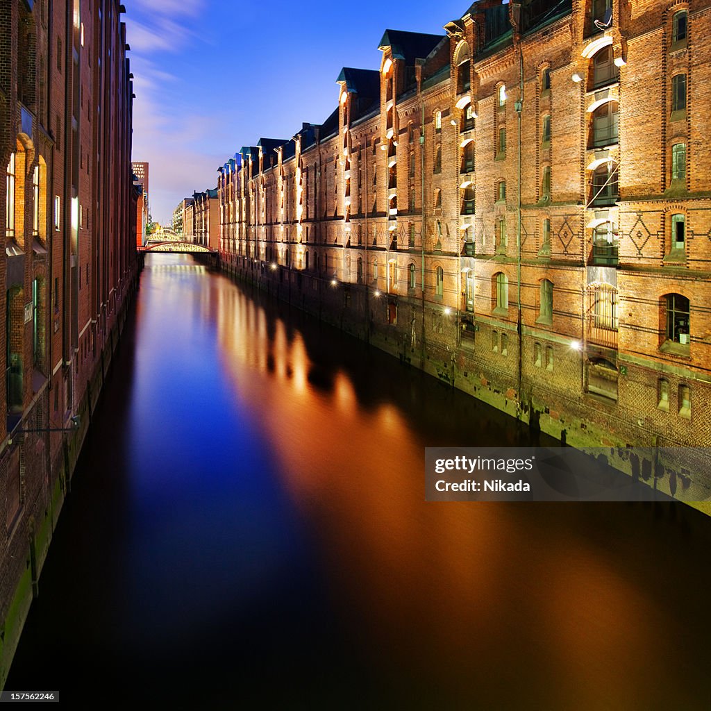 Speicherstadt in Hamburg