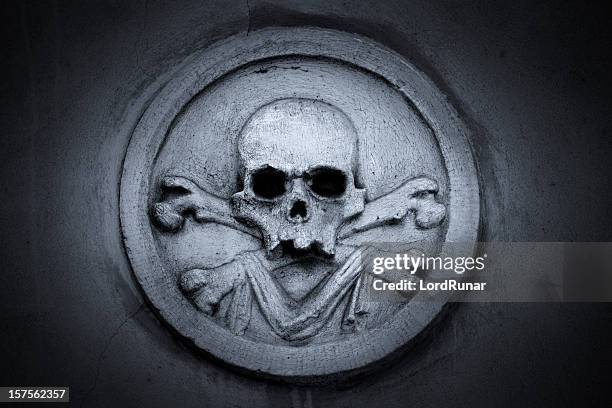 death symbol - skulls stock pictures, royalty-free photos & images