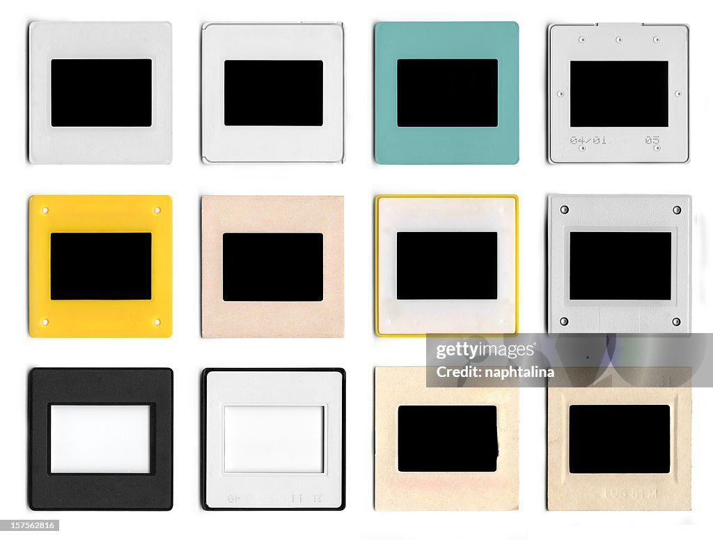 Différents types de photo slide