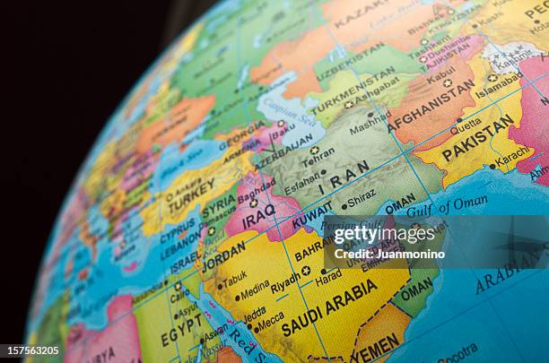 Map Arabian Peninsula Stock-Fotos und Bilder - Getty Images