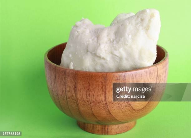 shea butter - unrefined, organic - shea butter stock pictures, royalty-free photos & images