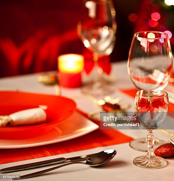 romantic dinner - valentines day dinner stock pictures, royalty-free photos & images