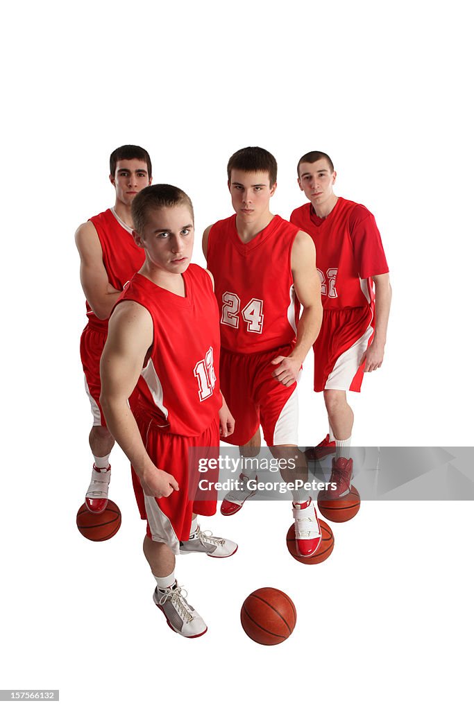 Tough Basketball Players with Big Attitude