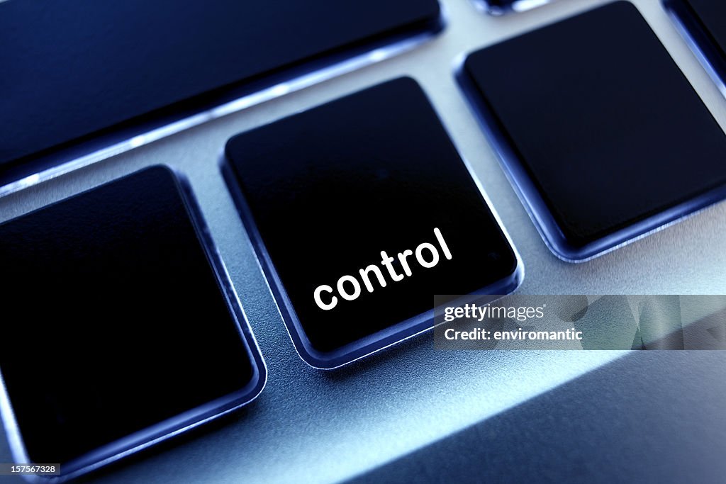 Computer laptop-Tastatur'control'".