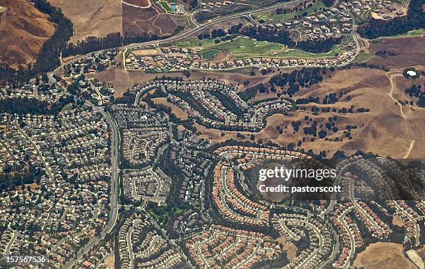 anheim hills subdivision - california suburb stock pictures, royalty-free photos & images