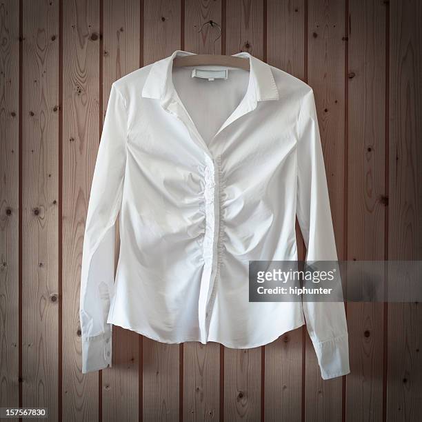 weiße business-bluse - bluse stock-fotos und bilder