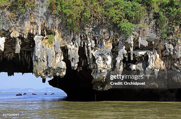 baia di phang nga - provincia di phang nga foto e immagini stock