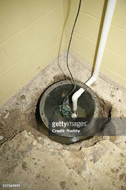 sump pump vertical - sump pump stock pictures, royalty-free photos & images