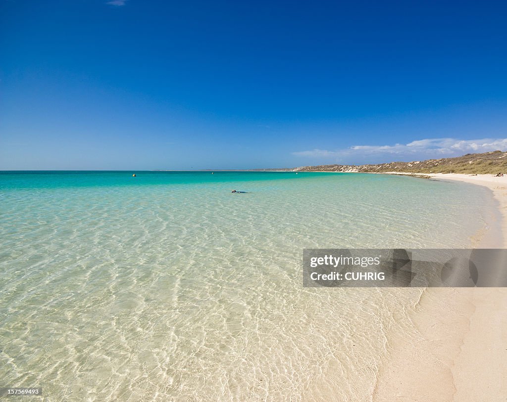 Beach at Coral Bay Western Australia
