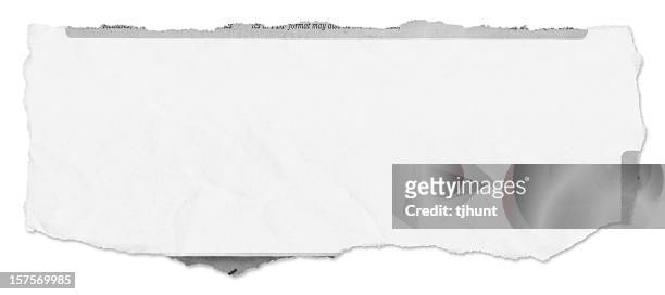 populated newspaper tear - ripped newspaper headline stock pictures, royalty-free photos & images