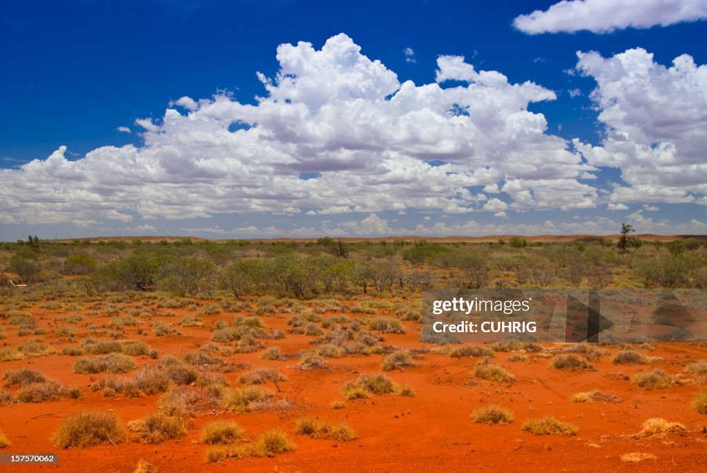 Outback Landscape with hills