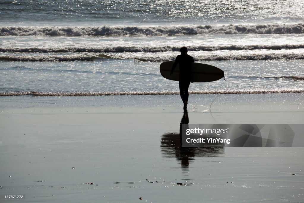 Surfer Afternoon in Southern California