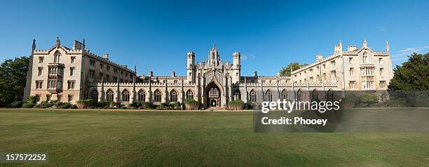 st john's college - cambridge university stock pictures, royalty-free photos & images