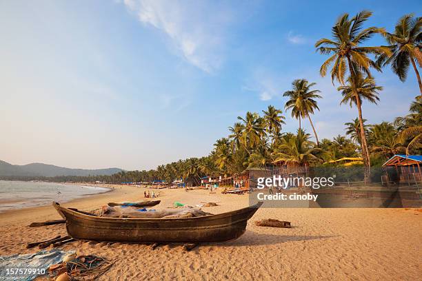 the beach - goa stock pictures, royalty-free photos & images