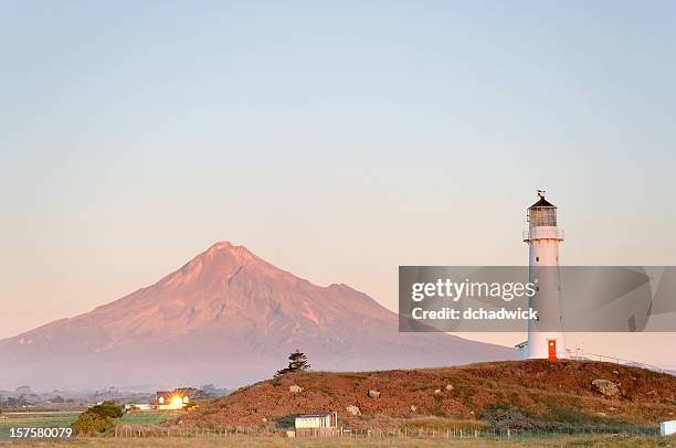 cape egmont - cape egmont lighthouse stock pictures, royalty-free photos & images