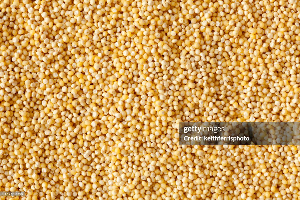 Hulled millet