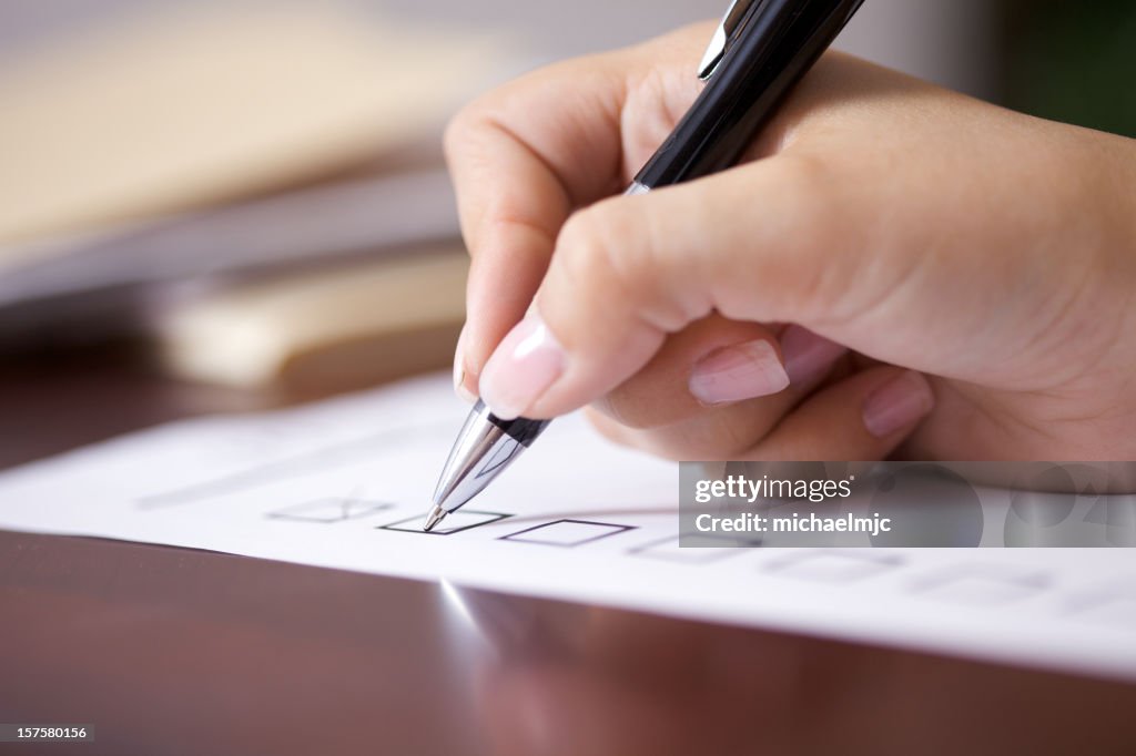 Liste de choses à vérifier