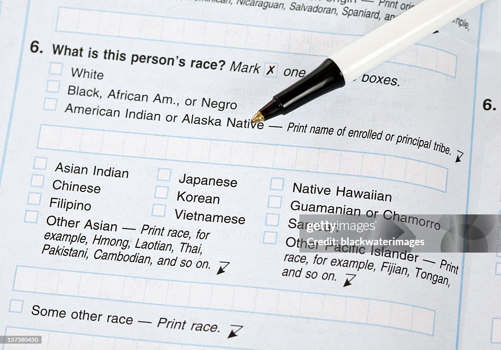 Us Census Form High-Res Stock Photo - Getty Images