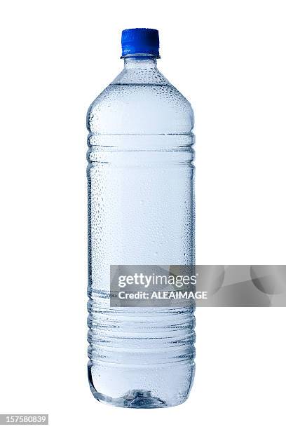 water bottle - water bottle on white stock pictures, royalty-free photos & images