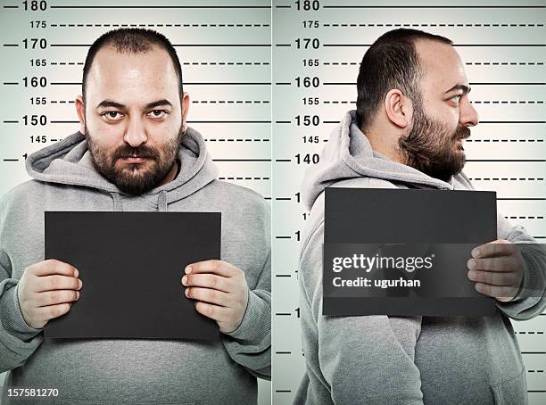 mugshot - hooligan stock pictures, royalty-free photos & images