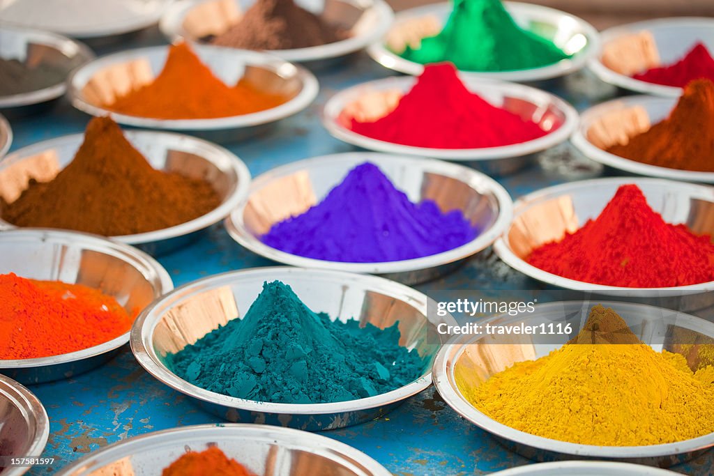 Indian Colorful Powder