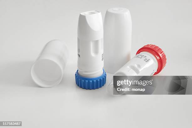 Max 2 Inhaler Two Asthma Inhalers High-Res Stock Photo - Getty Images