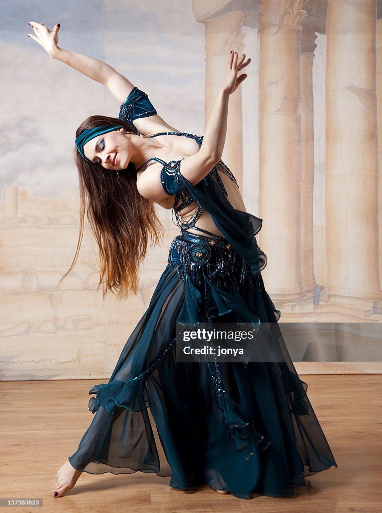 Beautiful belly dancer