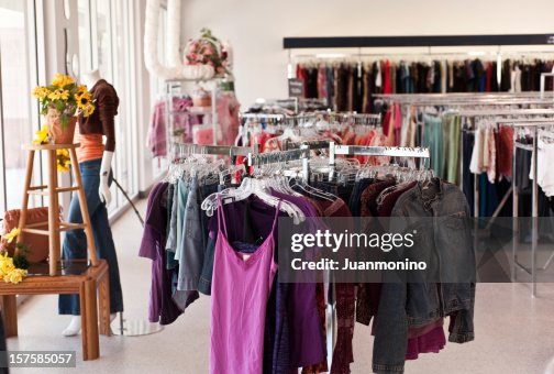 Clothes Discounter Discount Clothing Store High-Res Stock Photo - Getty Images
