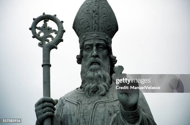 st. patrick - heiliger stock-fotos und bilder