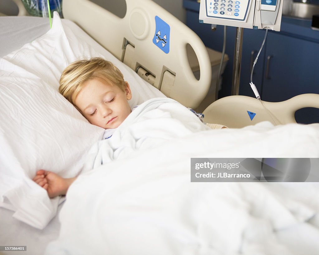Child Recovering in the Hospital