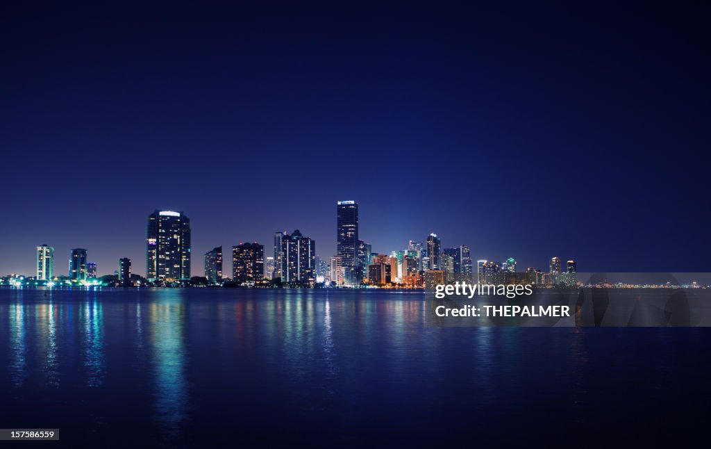 Miami at night