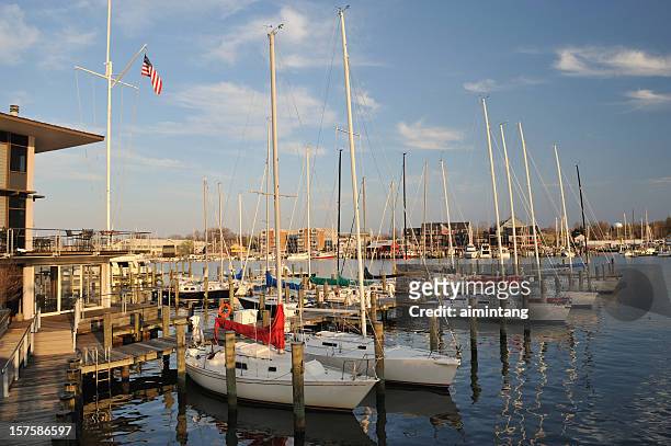 annapolis marina - annapolis stock pictures, royalty-free photos & images