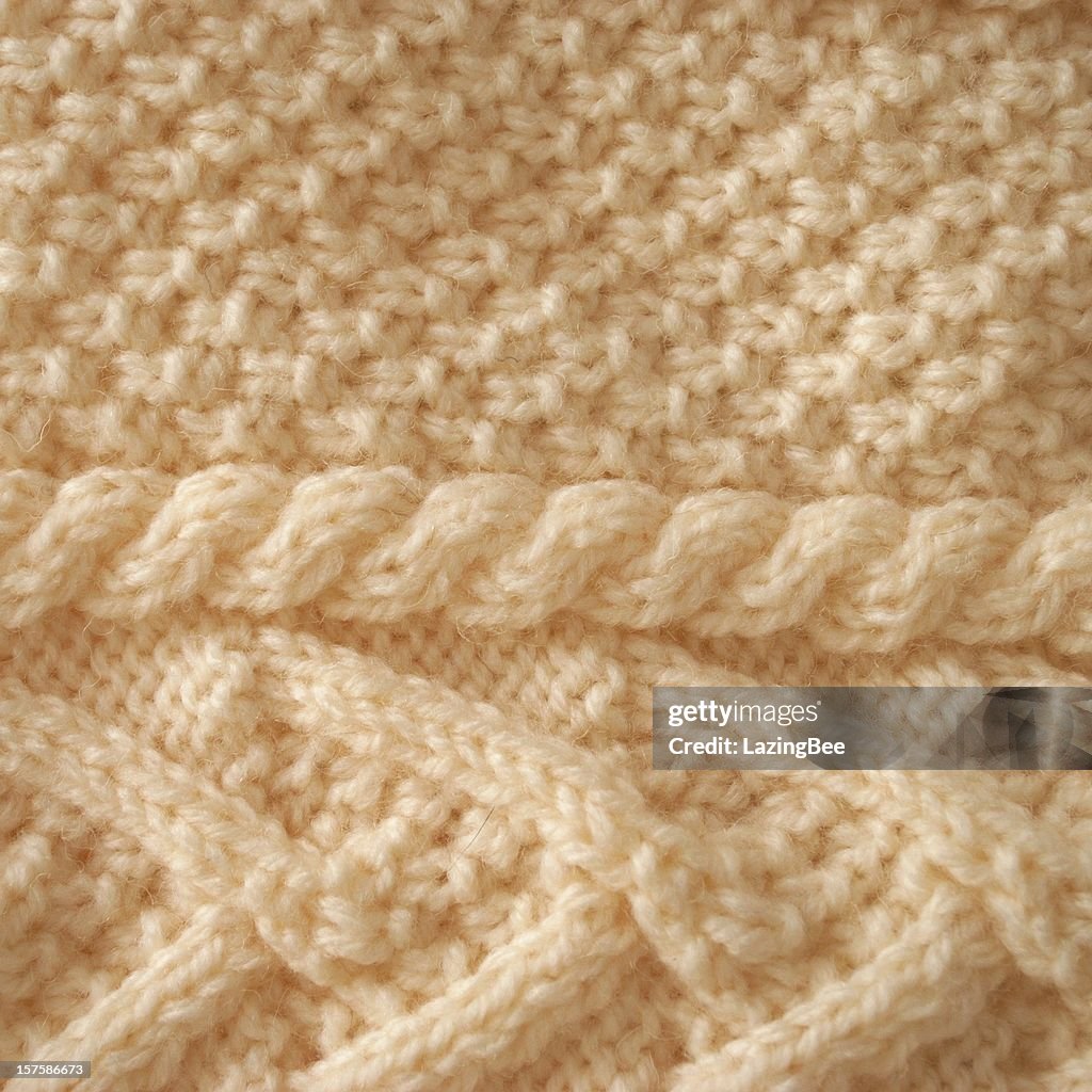 Aran Knit Background