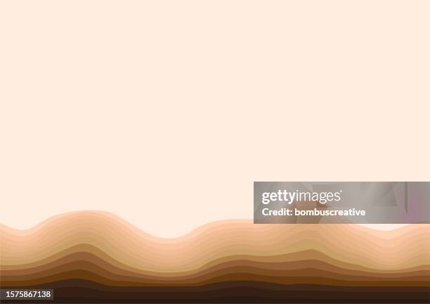 brown abstract background - rainbow gradient mesh stock illustrations
