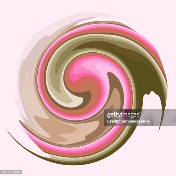 retro pastel colors abstract background - rainbow gradient mesh stock illustrations