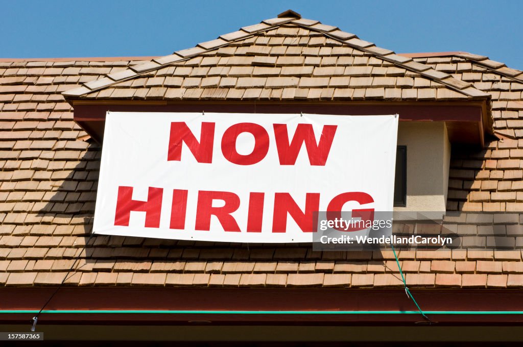 Now Hiring Banner