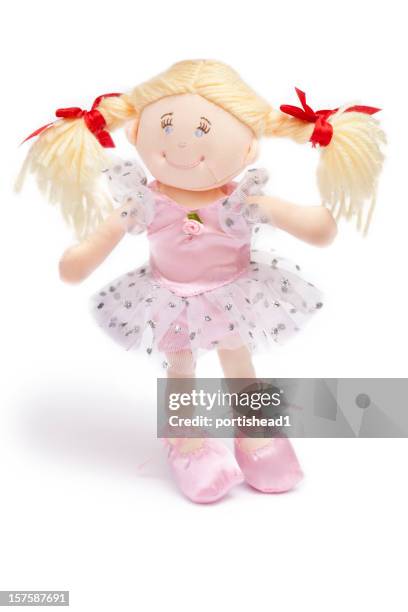 ballerina doll - doll stock pictures, royalty-free photos & images