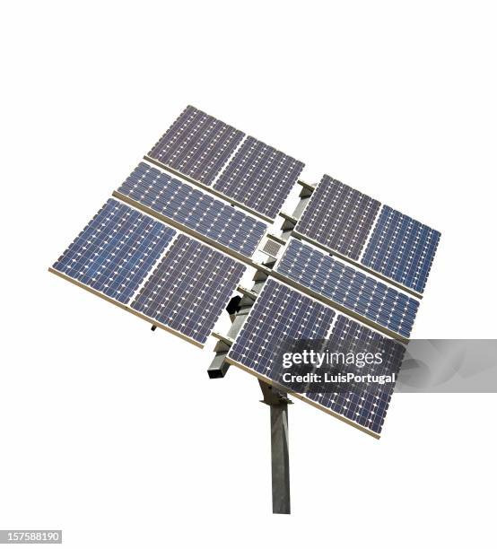 solar panel - solar panel isolated stock pictures, royalty-free photos & images