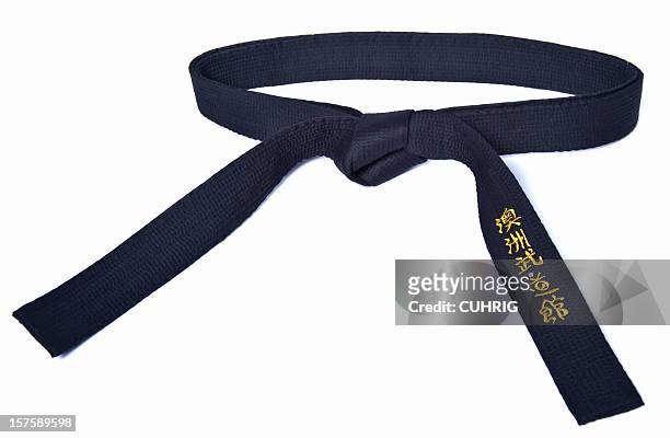 black belt - black belt martial arts stock pictures, royalty-free photos & images