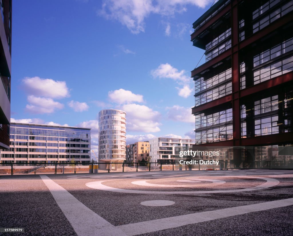 Hafencity development project in Hamburg, Germany.