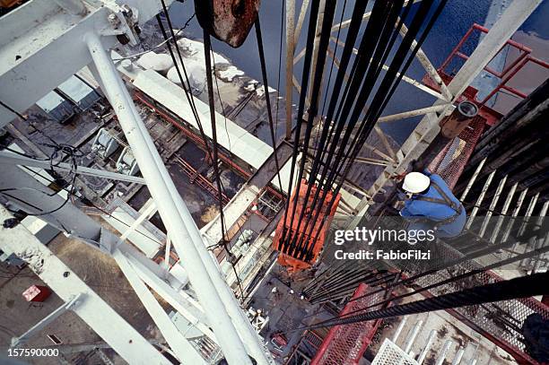 oil drill - fabio filzi stock pictures, royalty-free photos & images