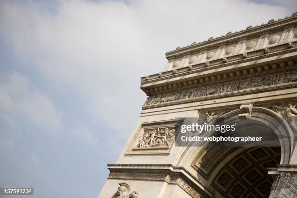 triumphal arch - paris manhattan stock pictures, royalty-free photos & images