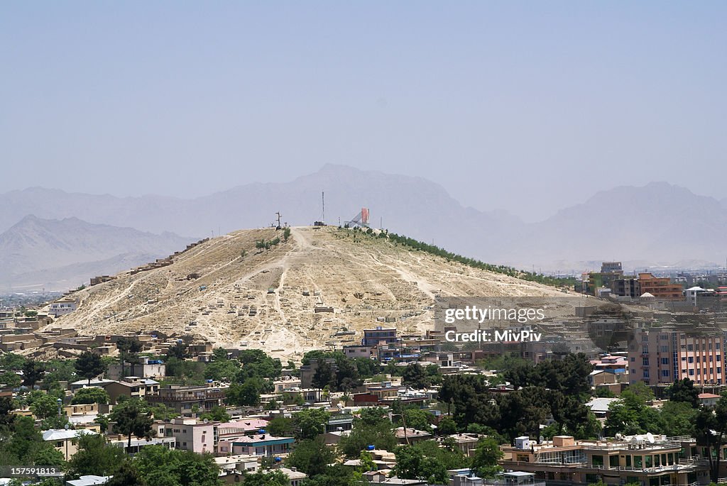 View over Kabul