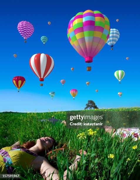 Spring Air Balloons 602 Hot Air Balloon Flowers Stock Photos, High-Res Pictures, and Images ...